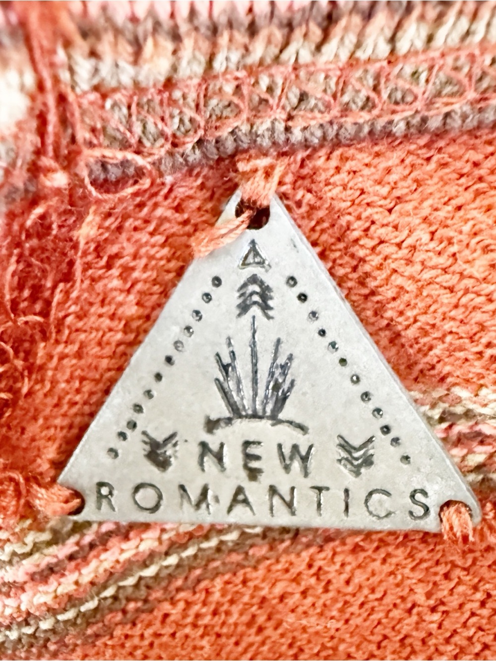 New Romantics by Free People Brown Striped Tunic Dress Size S Hippie Boho - Picture 8 of 8